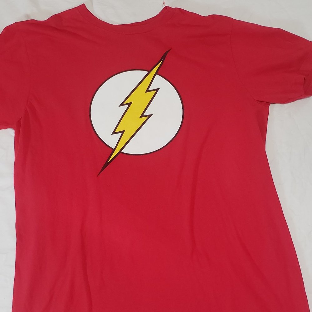 DC COMICS THE FLASH MEN'S TEE SZ. XL